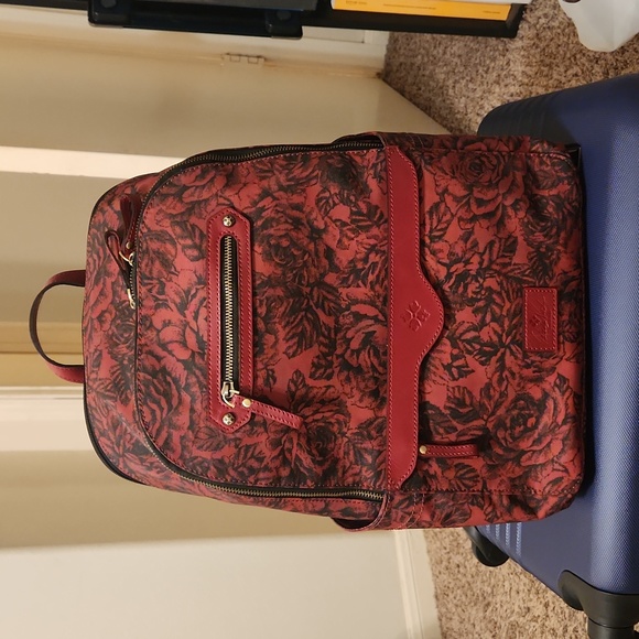 Patricia Nash Bags Patricia Nash Red Backpack Poshmark